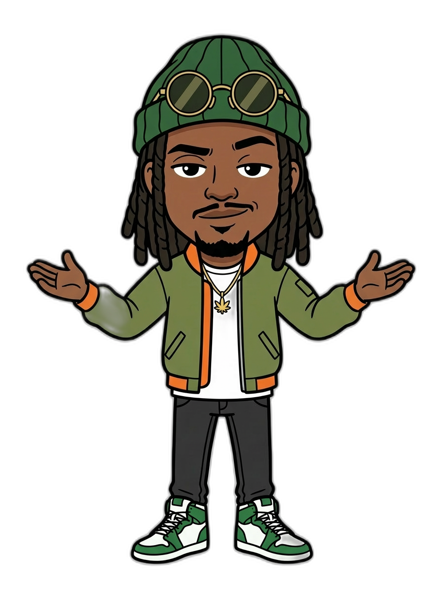 Marley présente sa sélection, la main ouverte